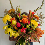 bright florist bunch flowers wellington