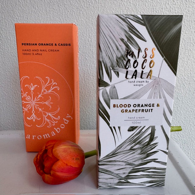hand cream flowers florist gift delivery wellington karori kelburn te aro cbd