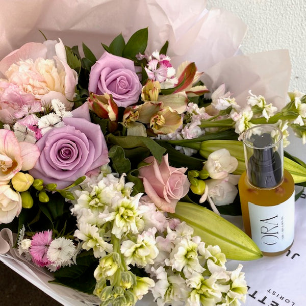 Deluxe Pamper and Flowers Gift Delivery Florist Wellington Lower Hutt Juliette Florist