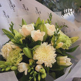 bouquet, lilies, white flowers, karori, khandallah, florist