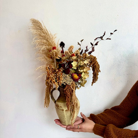 'Ruth' - Dried Arrangement in Jug
