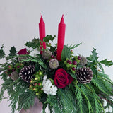 christmas table flowers arrangmement ngaio karori kelburn wilton wadestown lower huttt wellington delivery florist