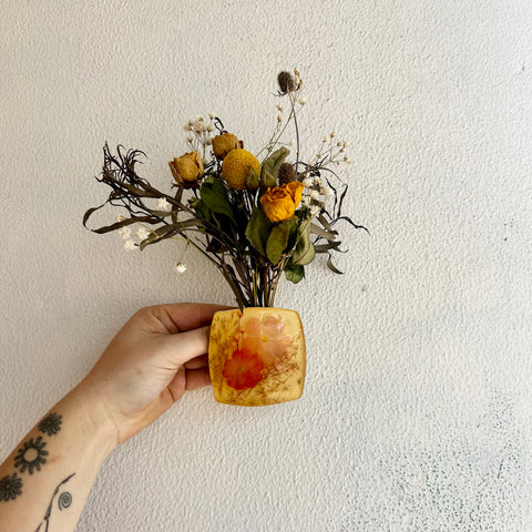 'Beth' - Dried Arrangement Wall Hanging