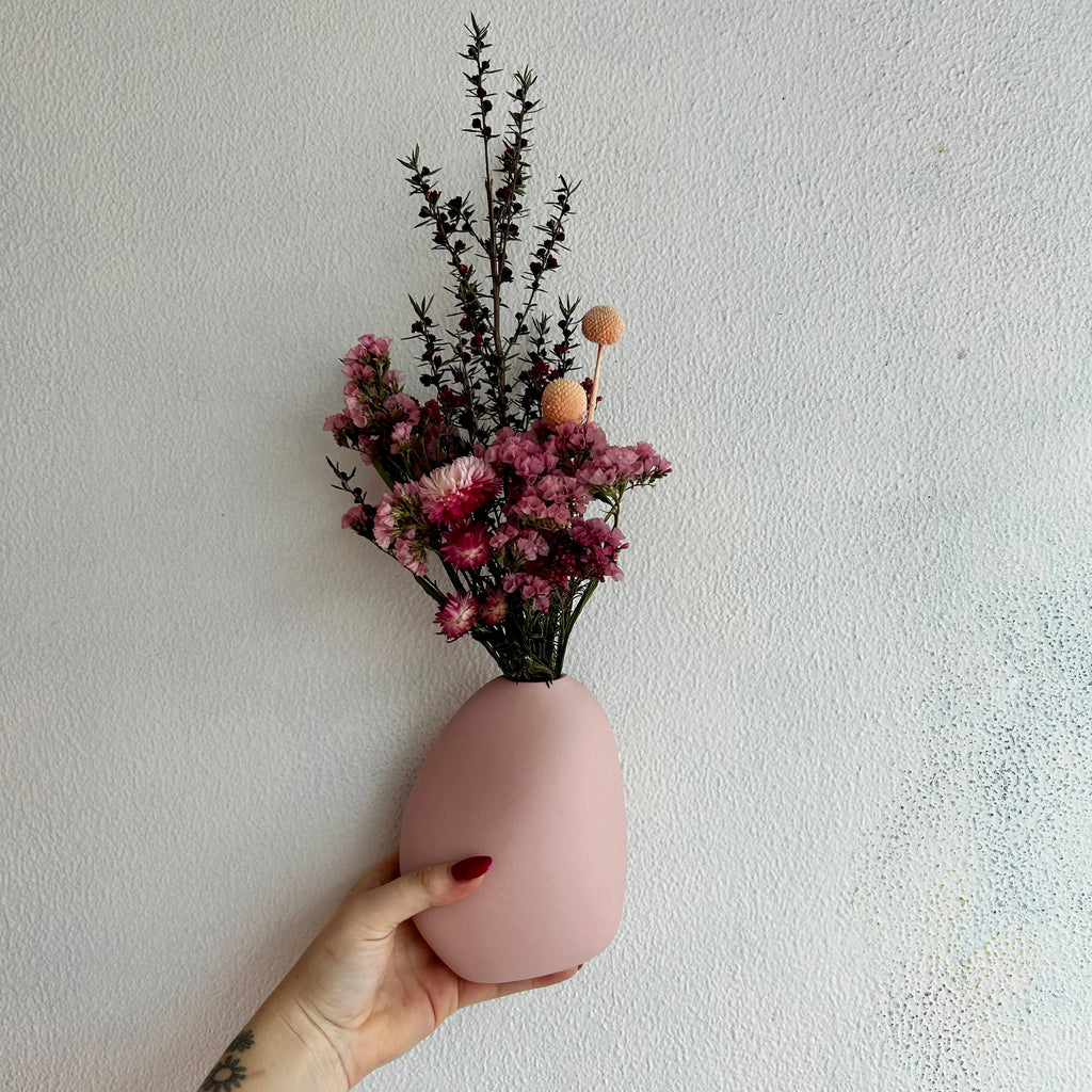 'Annie' - Dried Flowers in Ceramic Vase