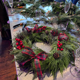 Fresh Christmas Wreath - Workshop