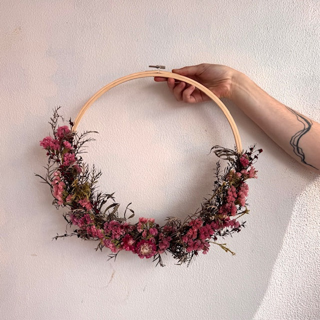 Dried Wreath 'Cecilia'