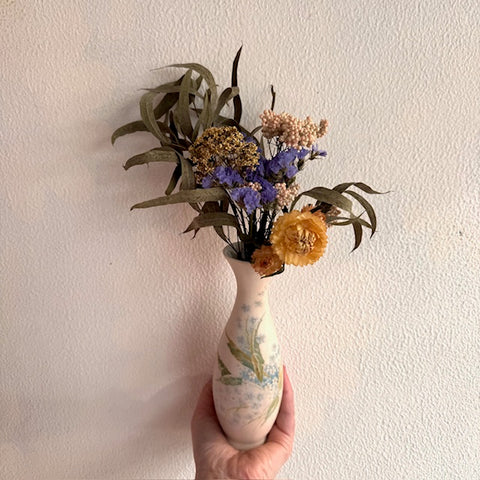 'Joanna' - Dried Flowers in Ceramic Vase