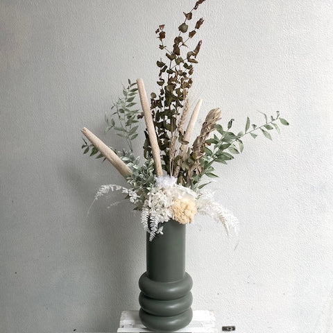 'Evelyn' - Dried Arrangement in Vase