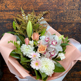 pastel bunch flowers florist same day delivery wellington