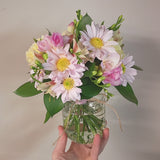 Garden-style posy, delivered in Wellington, mother’s day