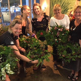 christmas wreath workshop wellington florist