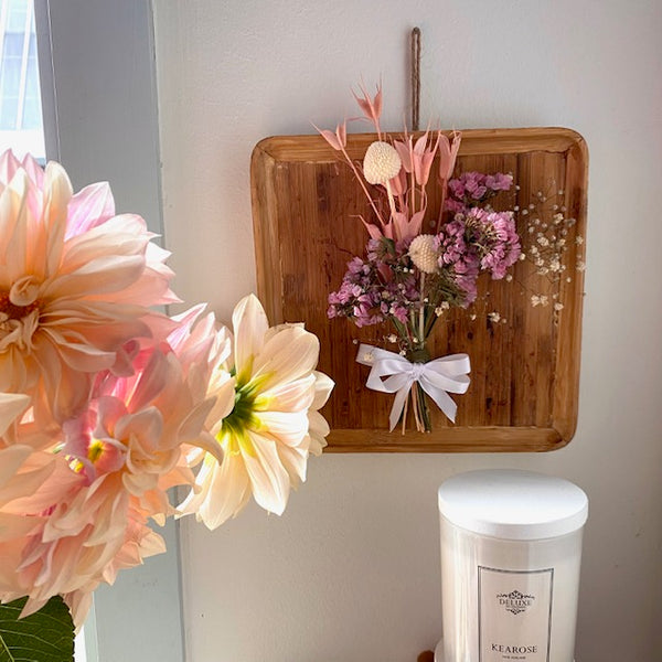 Dried Flowers Wreath Wellington Wide Delivery Juliette Florist