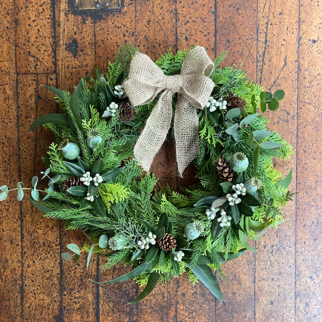 christmas wreath wellington delivery