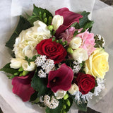 florist, bouquet in a bag, karori, kelburn, wellington